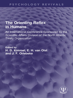 cover image of The Orienting Reflex in Humans